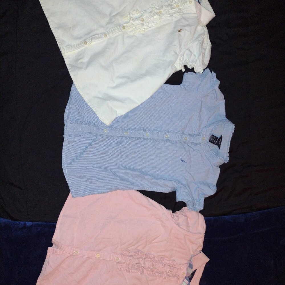 *SOLD!!!*RalphLauren Polo Little Girls Dress Shirt Bundle